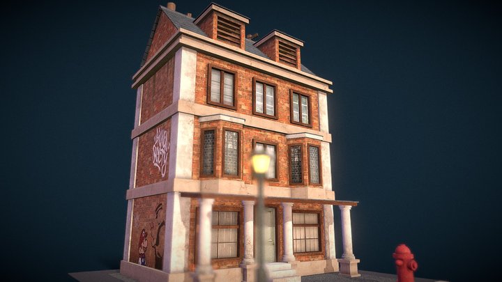 old house – Modelo 3D gratuito STL