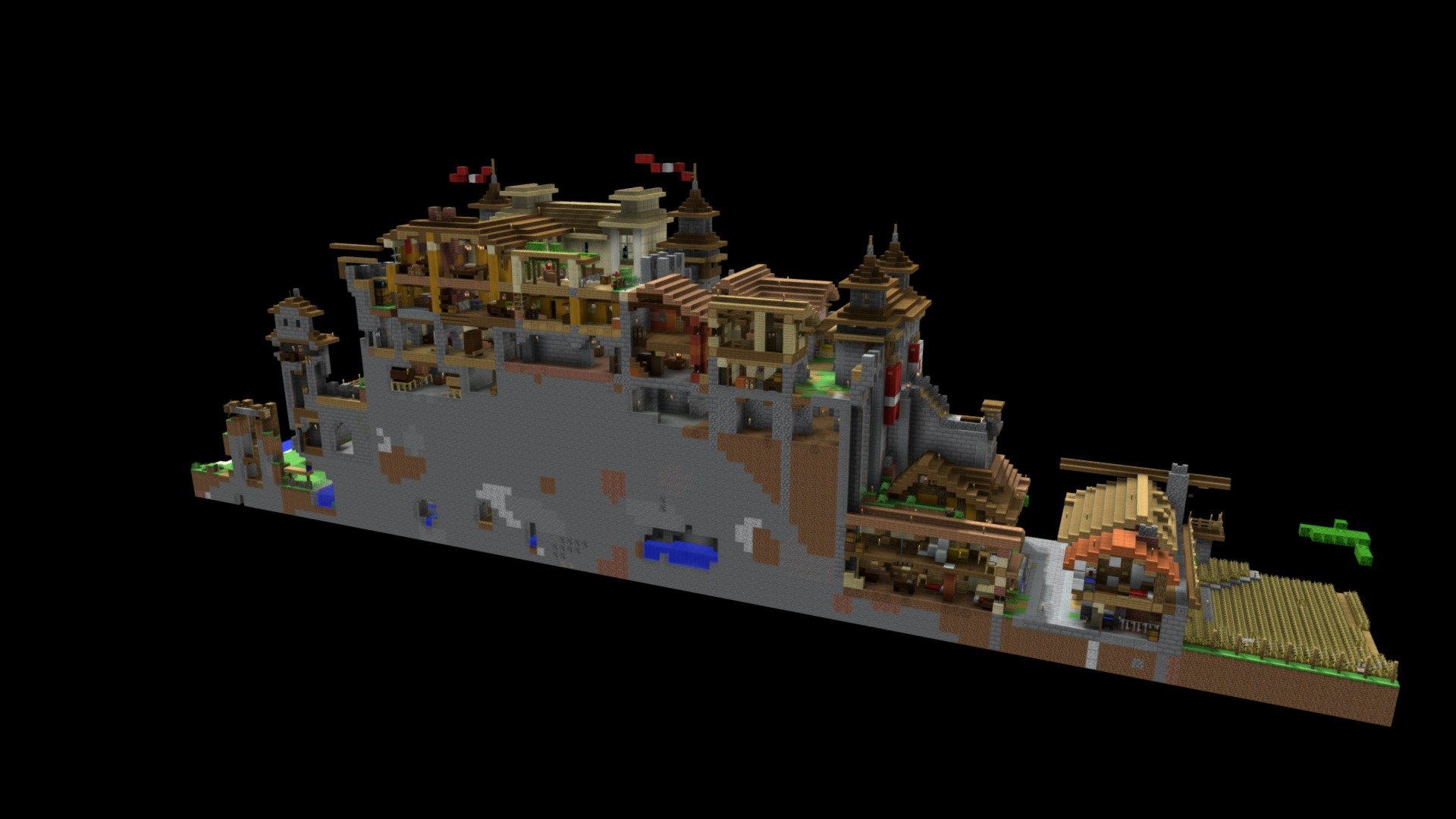 Cut of Ebur castle