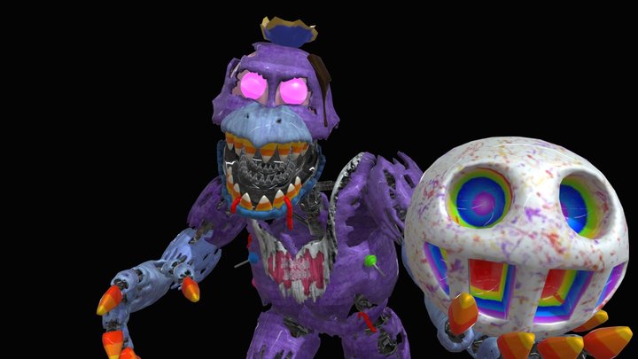 Candy Bonnie  FNaF AR Mod - 3D model by the man (@_coo_) [51d9af6]