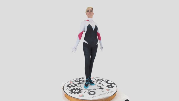Spider Gwen Take Two 3D Model