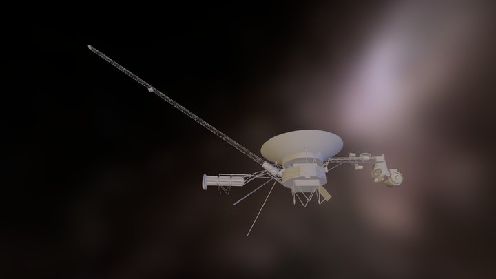 Voyager (3D printable) 3D Model