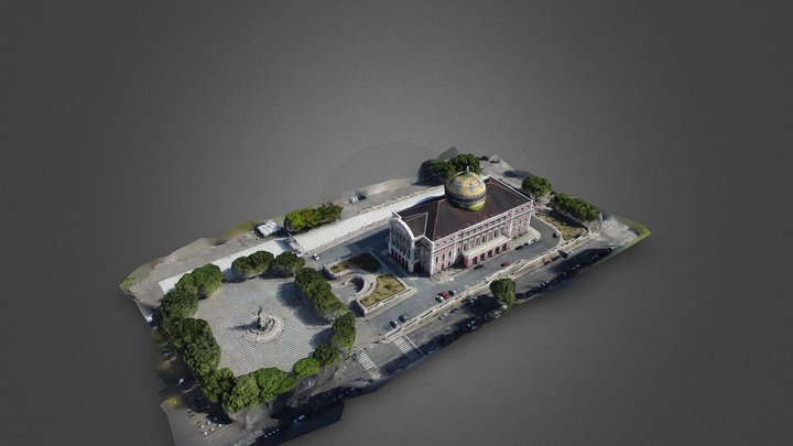 Amazonas Theater 3D Model