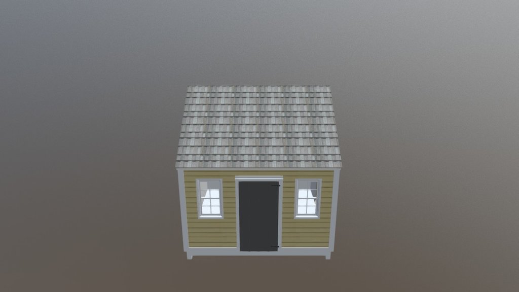 The Hingham - Pine Clapboard - Weatherwood - 3D model by margolis ...