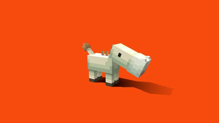 Schneider "Umagon" from Gash Bell (Blockbench) 3D Model