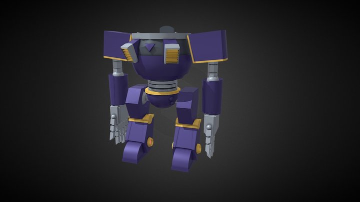 MegaMan X - Vava (Vile's) Ride Armor 3D Model
