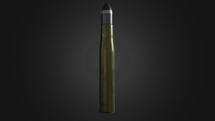 tank shell 3D Model