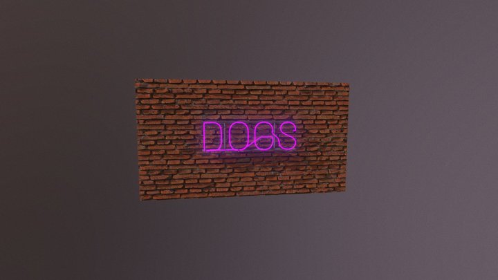 Neonsign Logo 3D Model