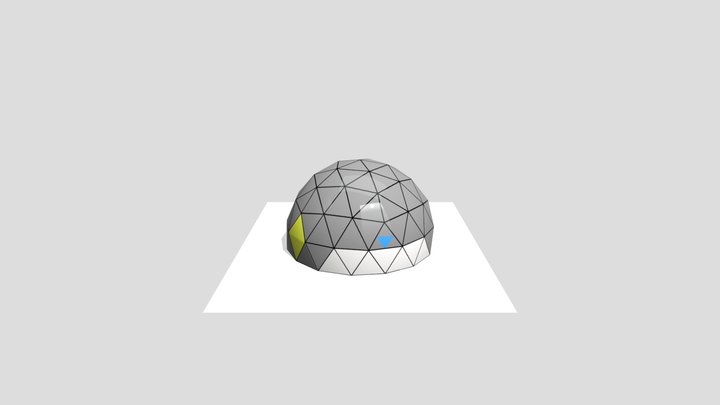穹頂 3D Model