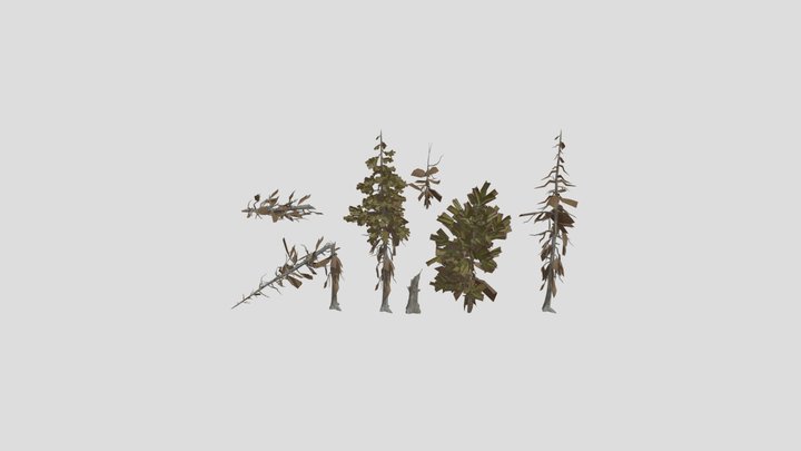Trees – Free 3D Model STL