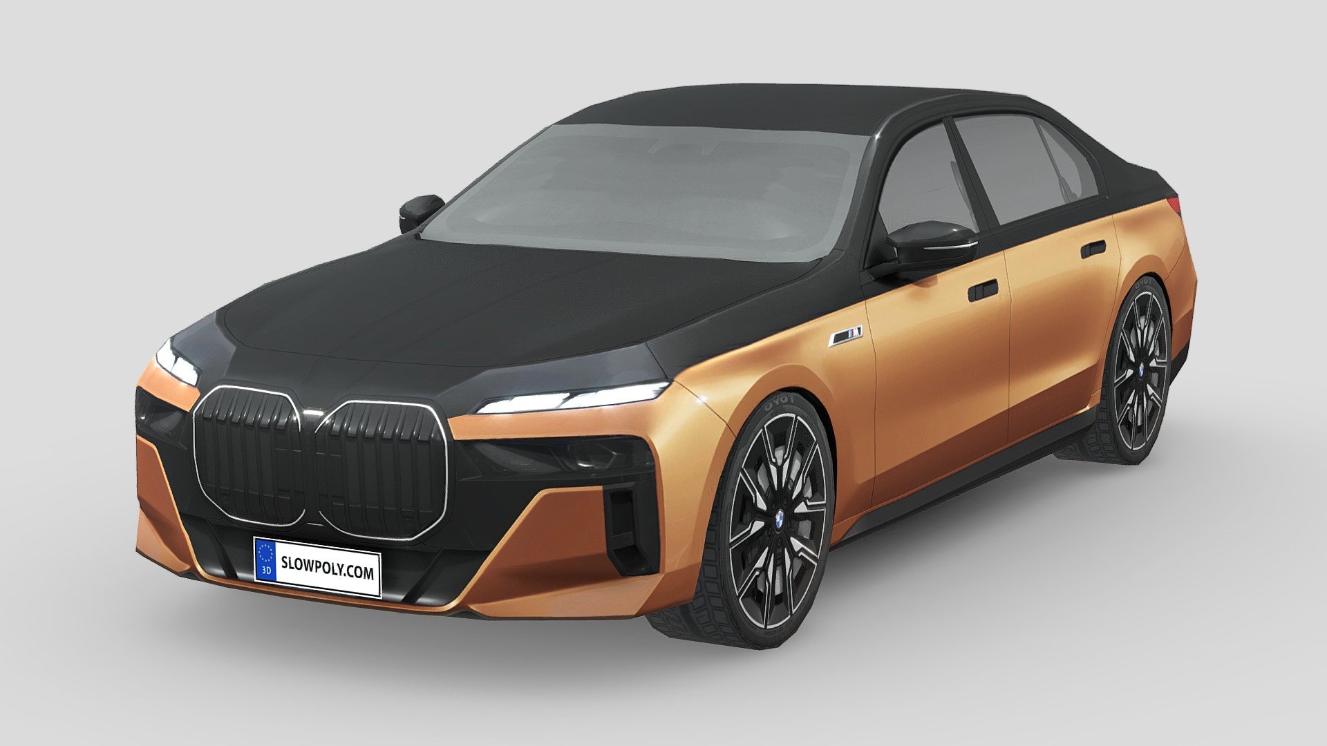 BMW i7 M70 - Buy Royalty Free 3D model by slowpoly [81b9fa9 ...
