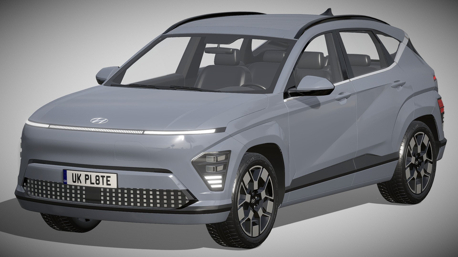 Hyundai KONA Electric 2024 - Buy Royalty Free 3D model by zifir3d ...