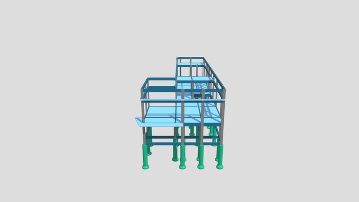 CENTRO PASTORAL  - ENG THALLES AZEVEDO 3D Model