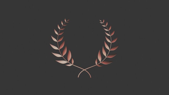 LAUREL WREATH 3D Model