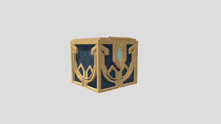 Hextech chest 3D Model