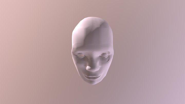 C Watts DIG4324C Character Face Model 3D Model
