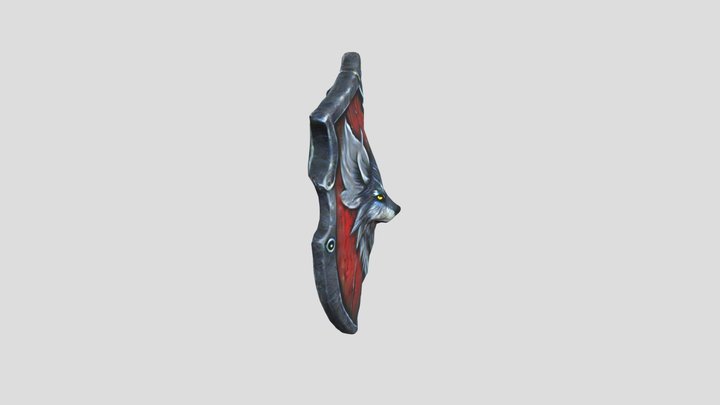 Fox Shield 3D Model
