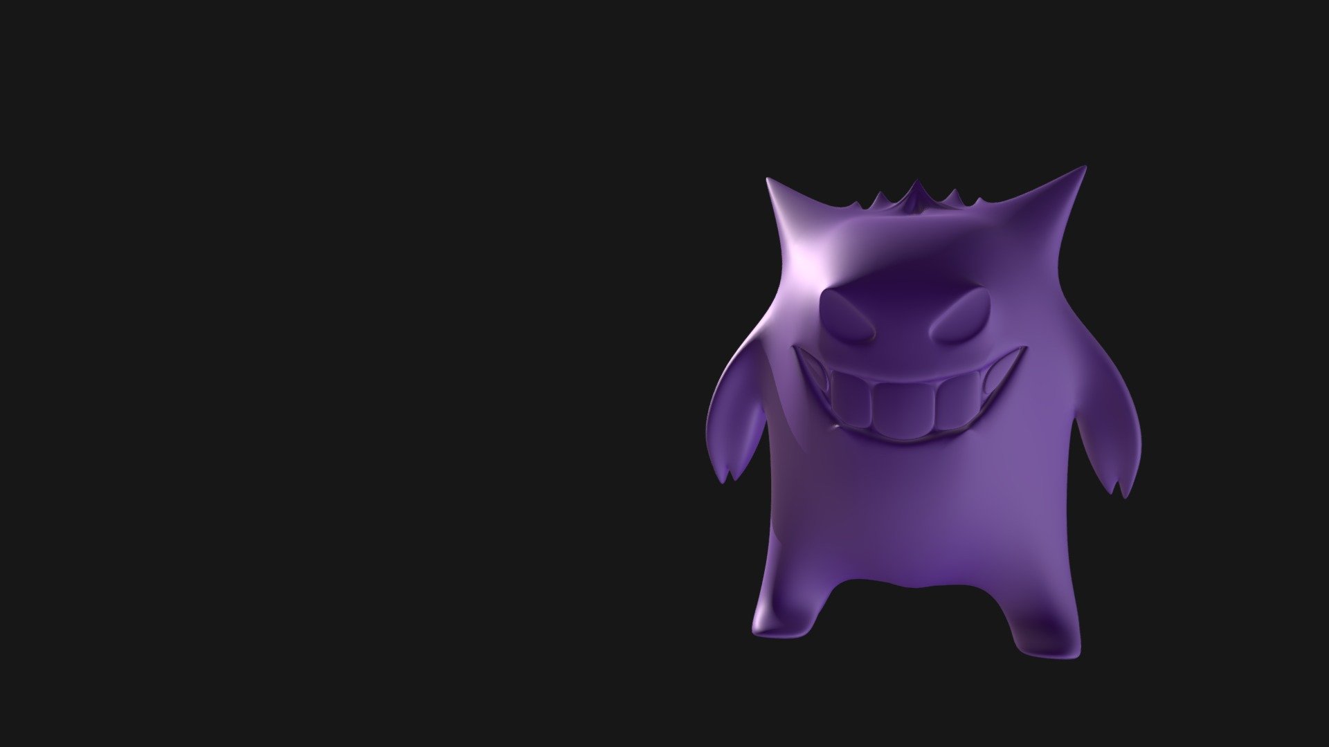 Gengar - 3D model by cnietov [81bc0f9] - Sketchfab