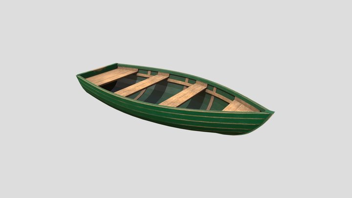 Boat_fixed for review 3D Model