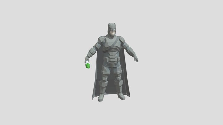Armored Batman (Ben Affleck - Rig-Ready)
