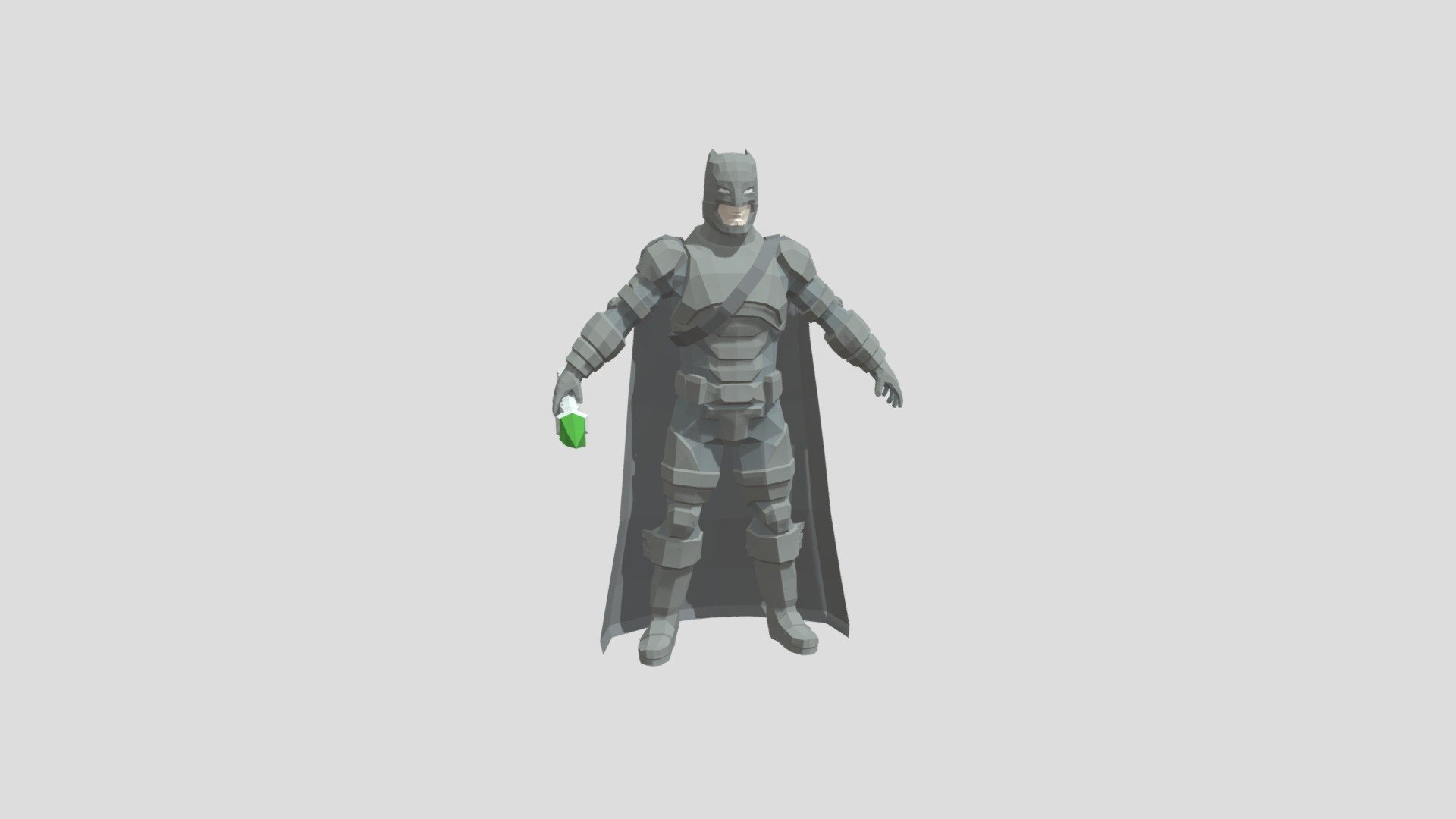 Armored Batman (Ben Affleck - Rig-Ready) - Download Free 3D model by  DavidA3D (@DavidA3D) [81bc318]