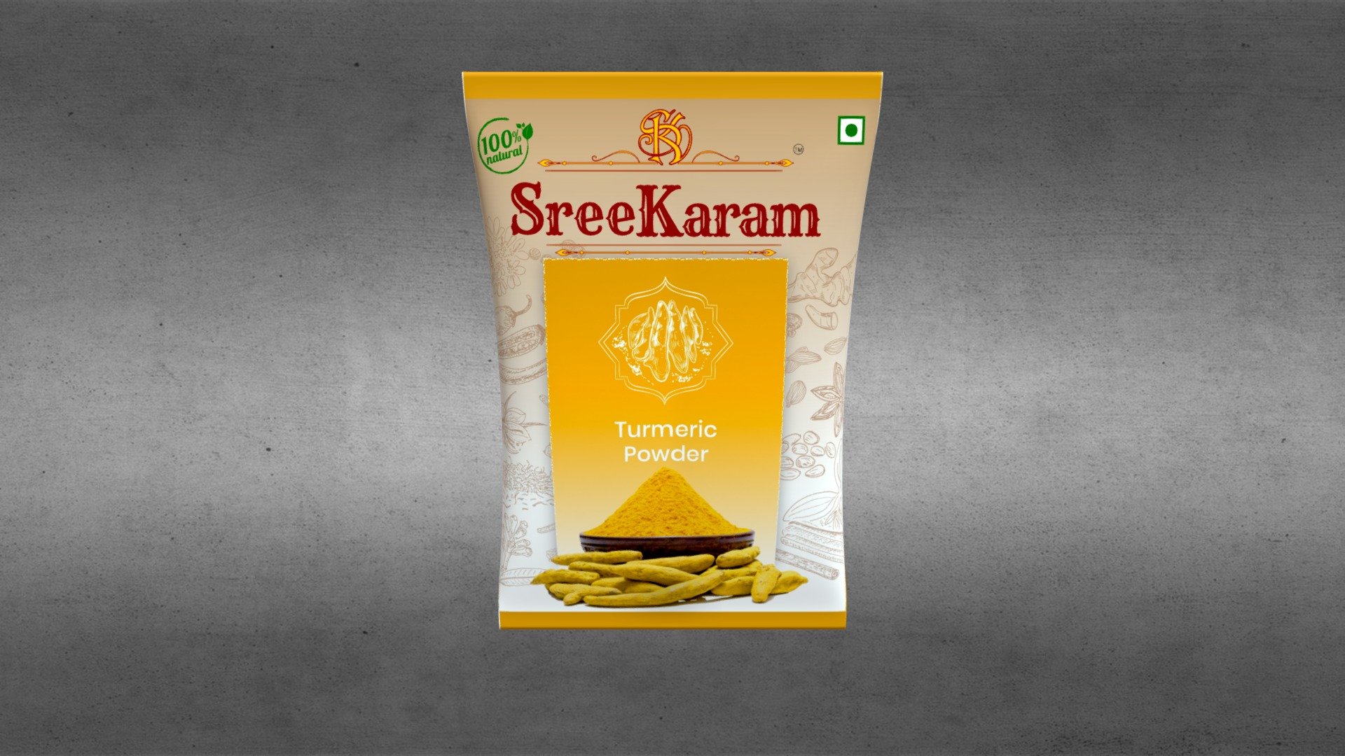 SreeKaram Turmeric Powder