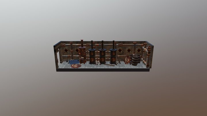 Test scene 3D Model