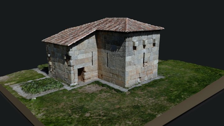 Ermita de Santa María. Quintanilla de las Viñas 3D Model
