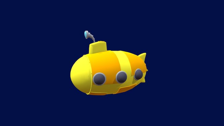 Submarine 3D Model