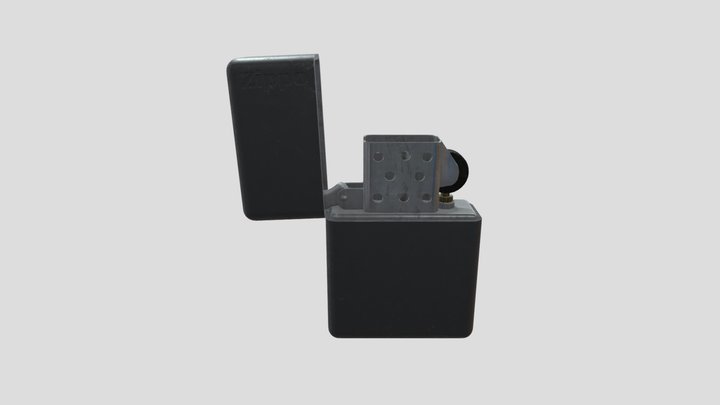 Zippo Lighter 3D Model