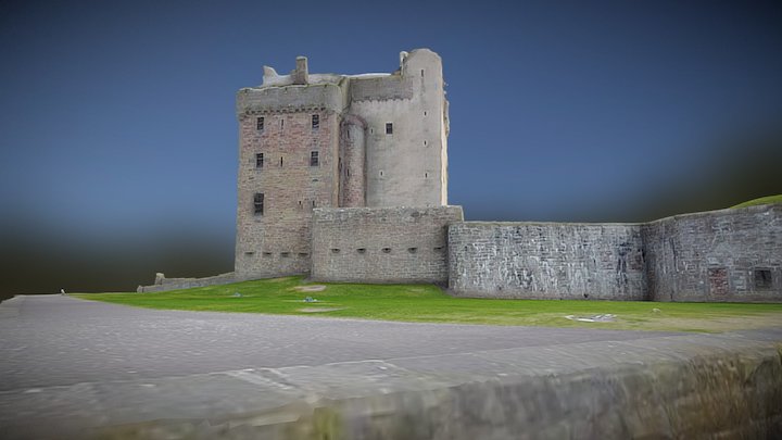 Broughty Castle, Dundee 3D Model