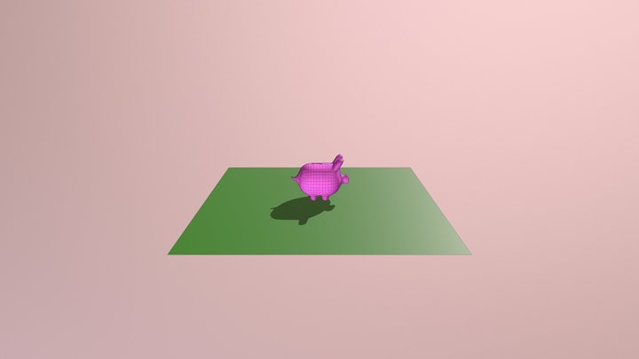 Pig 3D Model