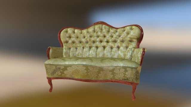 sohva 3D Model