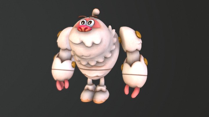 Yeti 3D Model
