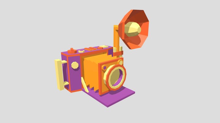 Camera 3D Model