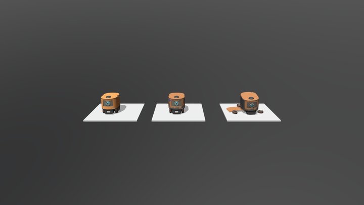 Delivery bot 2.0 3D Model