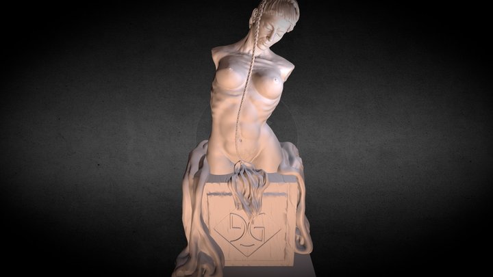 Pensive 3D Model
