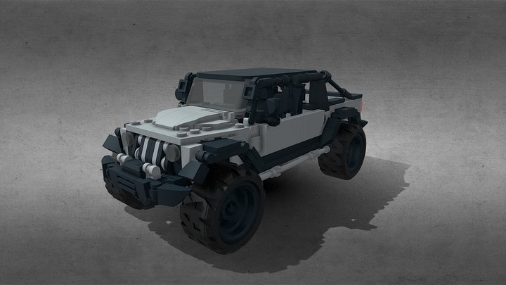 Jeep Gladiator ls3 3D Model