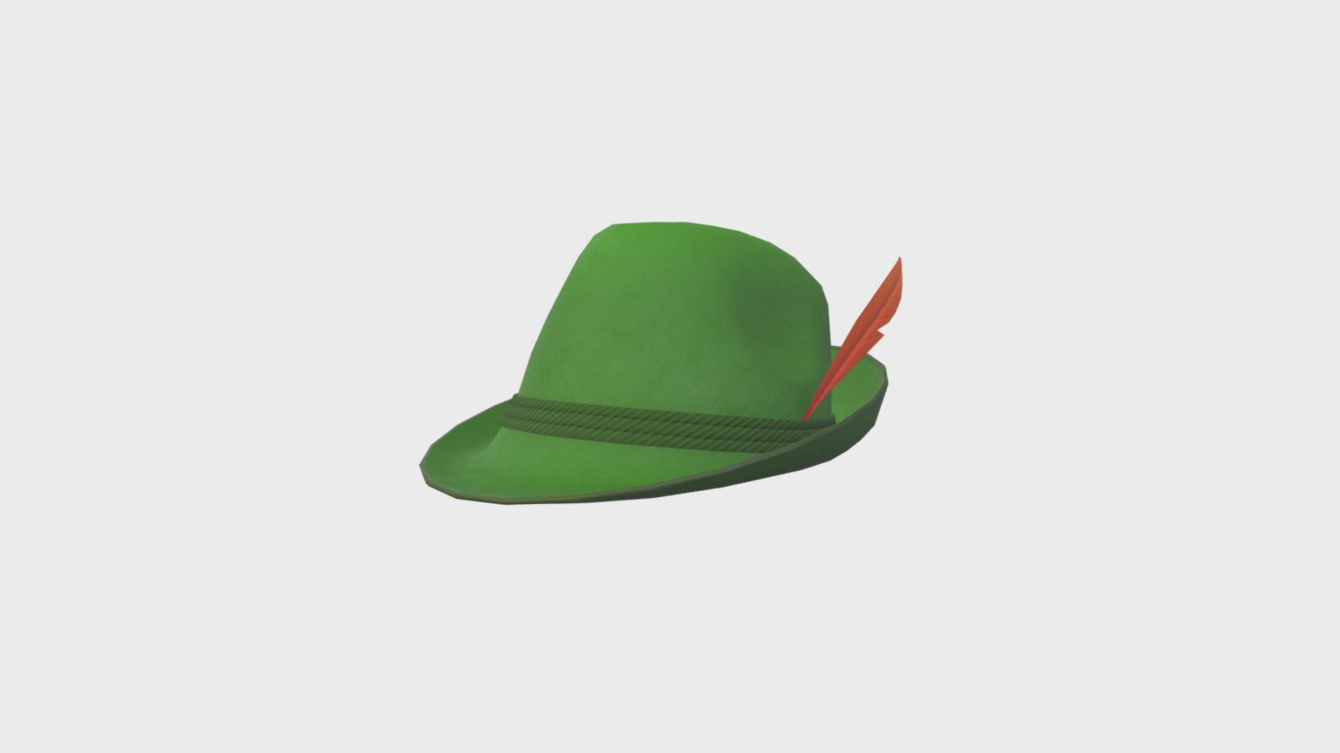 3D model Bavarian Hat - This is a 3D model of the Bavarian Hat. The 3D model is about logo, company name.