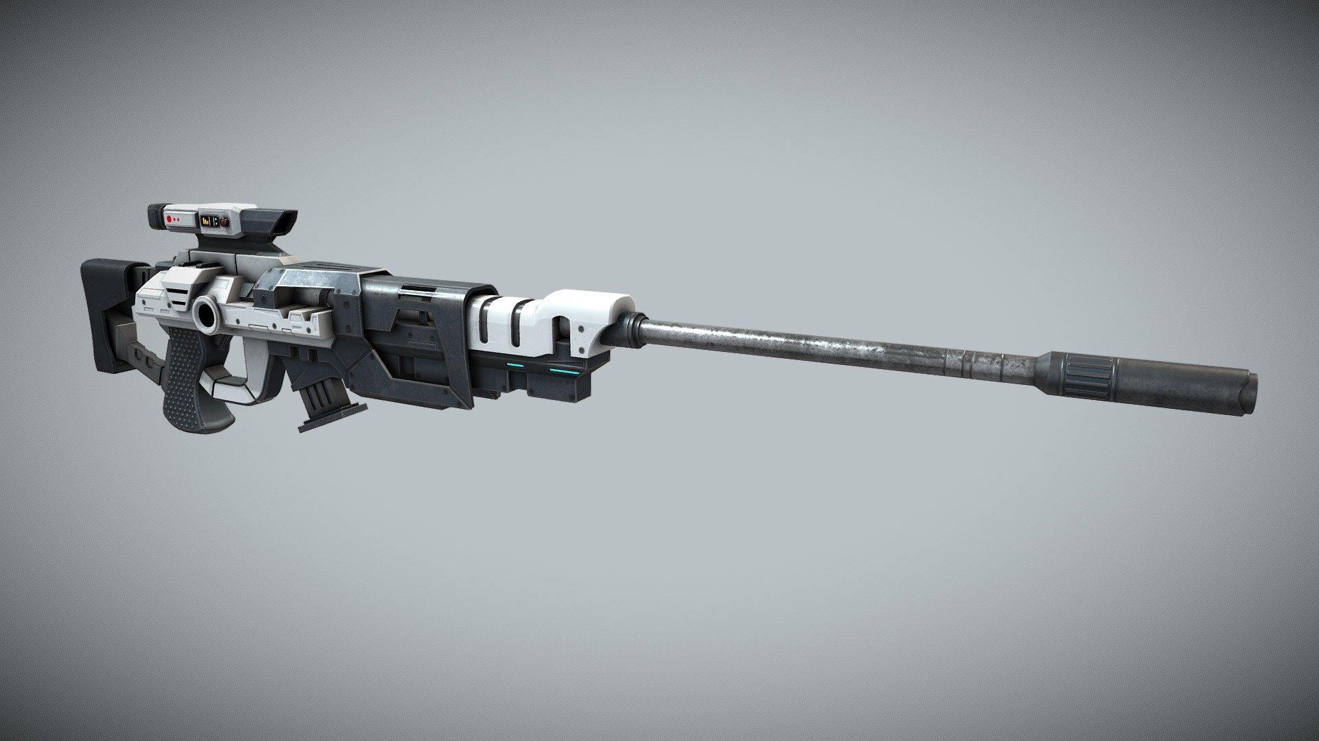 Sniper Rifle - Buy Royalty Free 3D model by Philip Gilbert ...