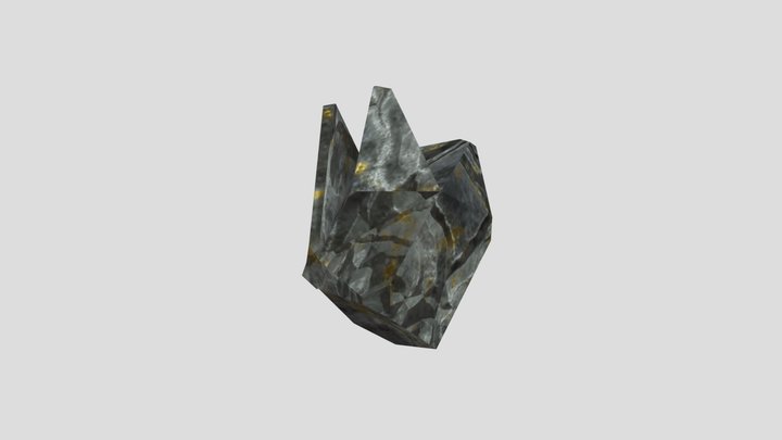 AR_FinalFolderExam_Rock 3D Model