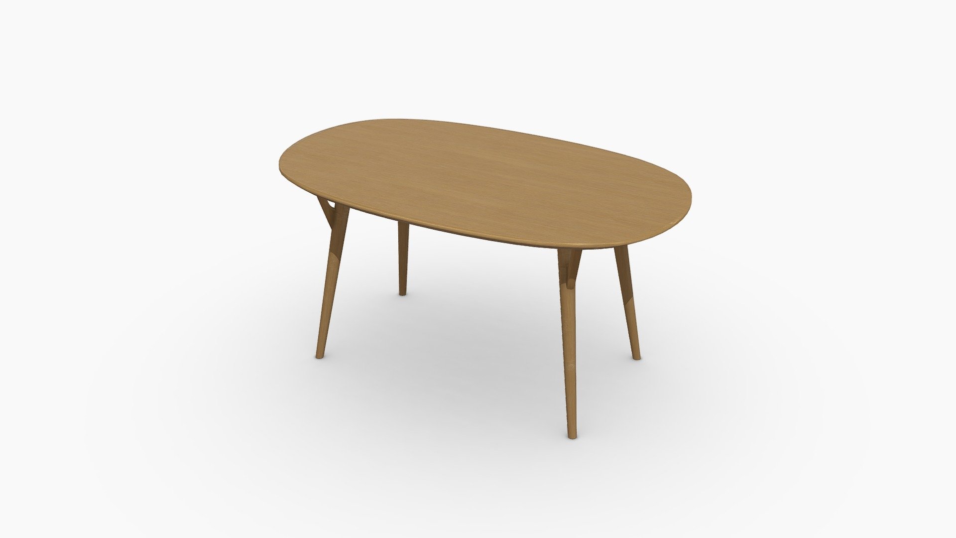 140519 MESA DE COMEDOR MELA 150*90*75CM MAD ROBL