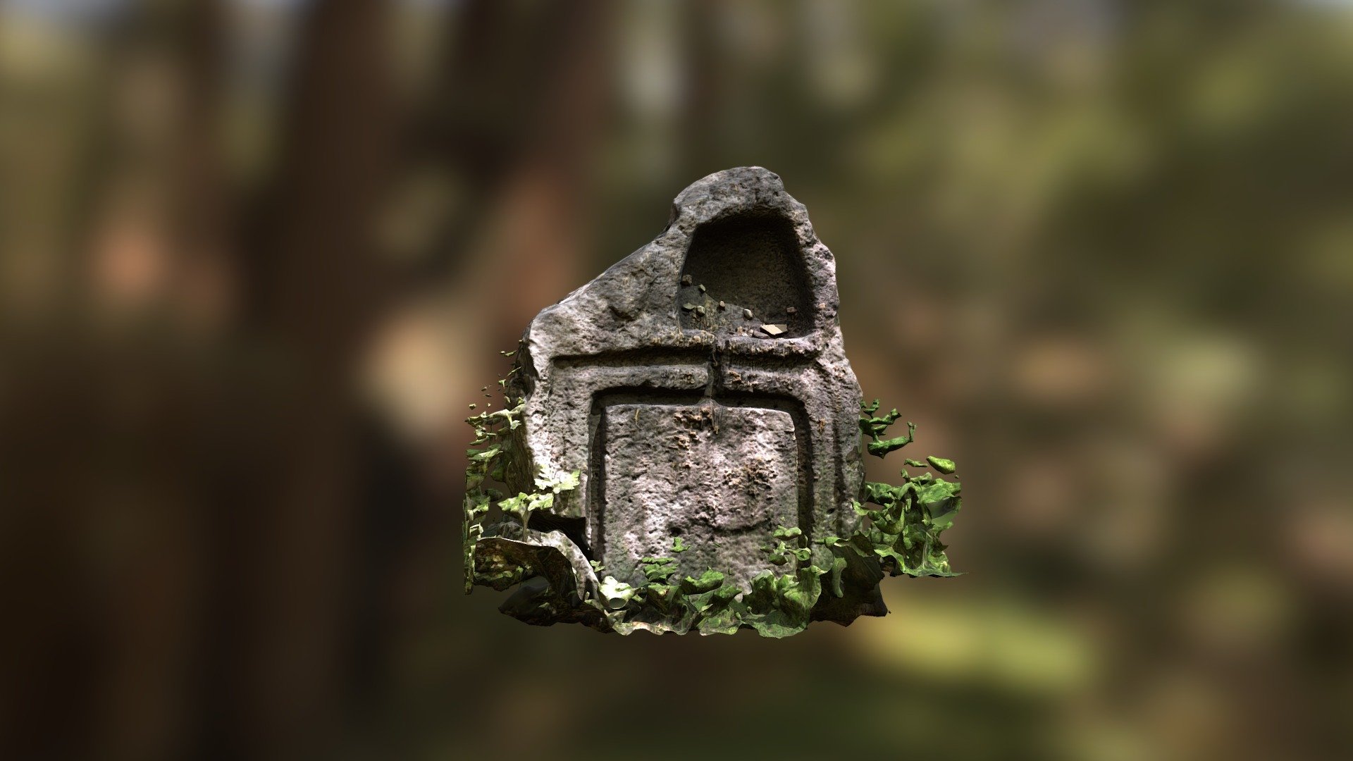 Pagan altar on the way to Samshvilde