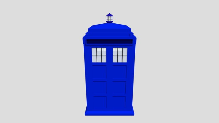 Doctor Who TARDIS 3D Model