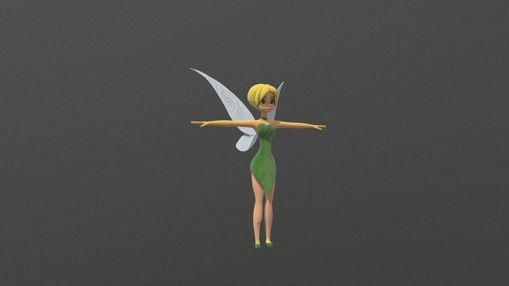 Talking Lila Model Recreation 3D Model