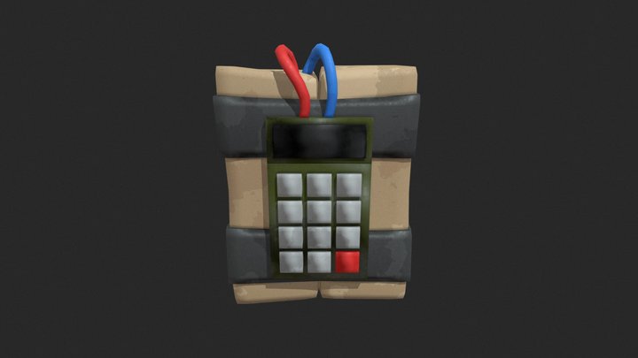 Little Explosives - C4 3D Model