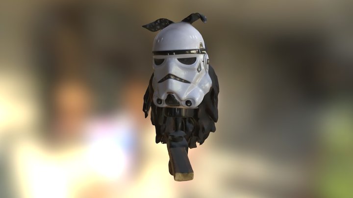 Trooper manequim 3D Model