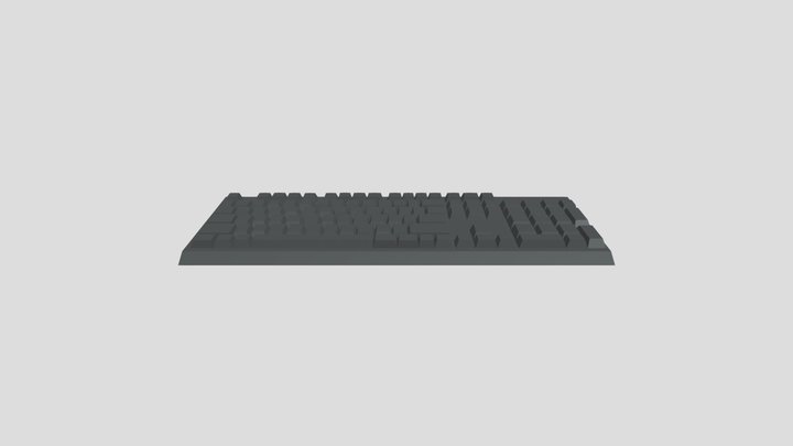 Keyboard 3D Model