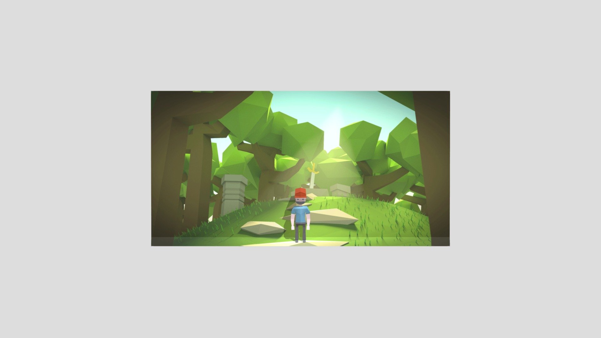 Lowpoly character ( Man ) - Download Free 3D model by Ash Arora ...