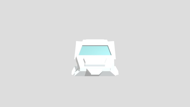 Carro futurista 3D Model