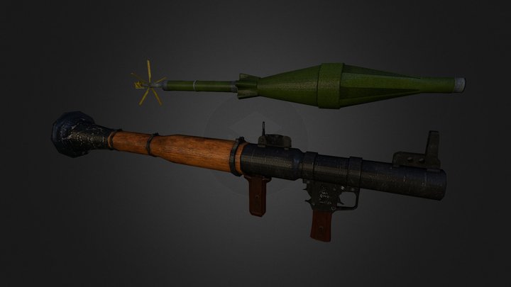 R P G-7 3D Model